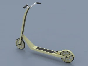 Kick scooter for children 3D Model