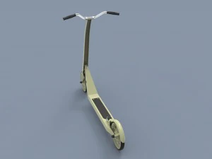 Kick scooter for children 3D Model
