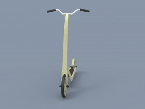 Kick scooter for children Model 3D