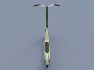 Kick scooter for children Model 3D