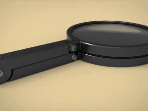 Kaca pembesar Model 3D