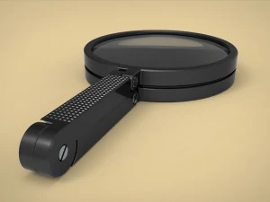 Magnifying glass 3D Model