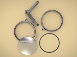 Magnifying glass Modello 3D
