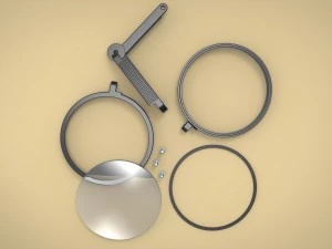 Magnifying glass 3D Model