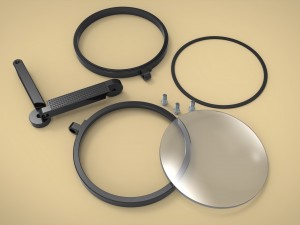 Magnifying glass Modello 3D