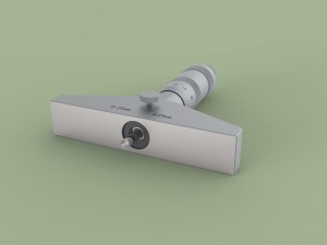 Depth micrometer 3D Model