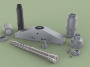 Depth micrometer 3D Model