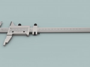 Vernier caliper Model 3D