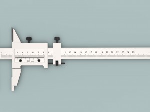 Vernier caliper Model 3D