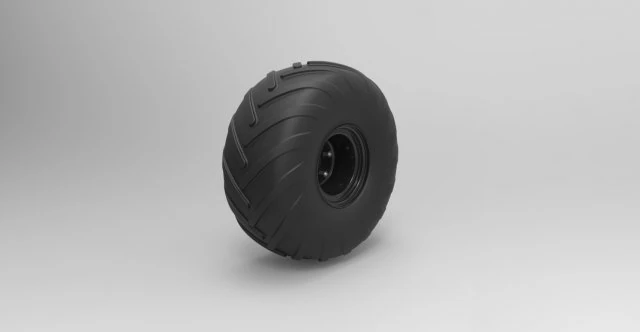 Wheel from argo 3D Model .c4d .max .obj .3ds .fbx .stl .blend 