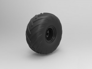 Wheel from argo 3D 모델