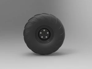 Wheel from argo 3D Model