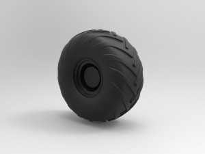 Wheel from argo 3D Model