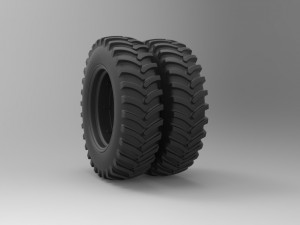 Rear wheel from gigahorse 3D 模型