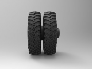 Rear wheel from gigahorse 3D 模型
