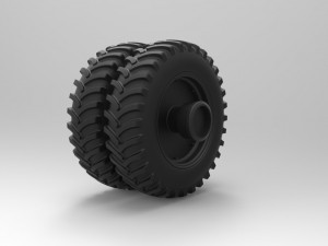Rear wheel from gigahorse 3D 模型