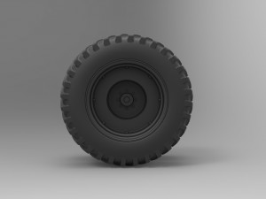 Rear wheel from gigahorse 3D 模型