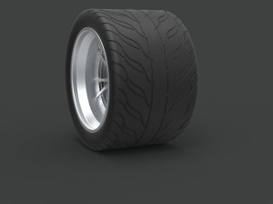 Rear wheel from ice charger 3D Модель