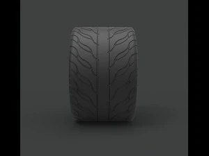 Rear wheel from ice charger 3D Model