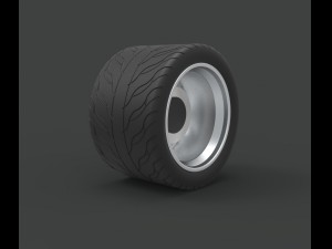 Rear wheel from ice charger 3D Модель