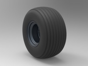 Wheel from scrooser 3D Model