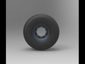 Wheel from scrooser 3D Model