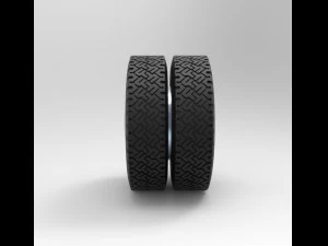 Double wheel 3D Model