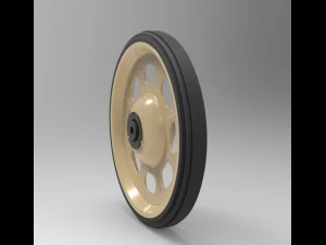 ठेला से पहिया 3D मॉडल