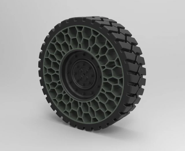 Twheel for hammer h1 3D Model .c4d .max .obj .3ds .fbx .stl .blend 