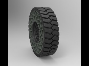 Twheel for hammer h1 3D Модель