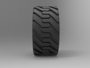 Twheel from front loader 3D मॉडल