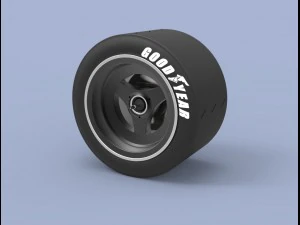 Roda esportiva Modelo 3D
