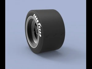 Sport wheel 3D Model
