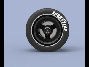 Sport wheel 3D Model