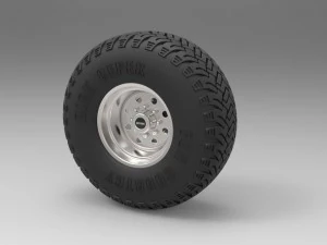 Позашляхове колесо 3D Модель