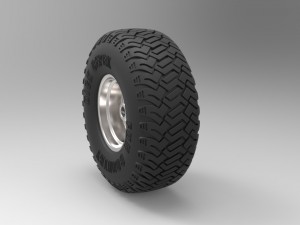 Offroad wheel 3D Модель