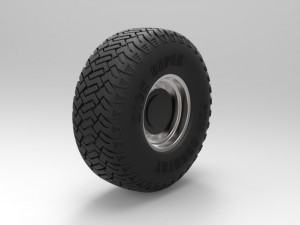 Offroad wheel 3D Модель