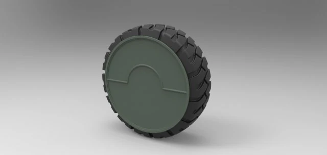 Offroad wheel 3D Model .c4d .max .obj .3ds .fbx .stl .blend