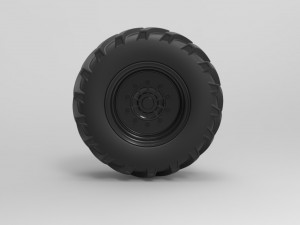 Offroad wheel 3D Model