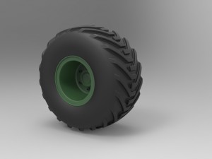 Offroad wheel 3D मॉडल