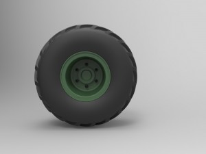 Offroad wheel 3D Model