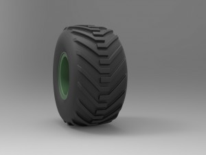 Offroad wheel 3D Model