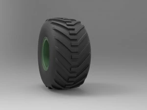 Offroad wheel 3D Model