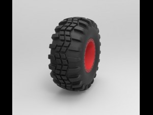 Offroad wheel 3D Model