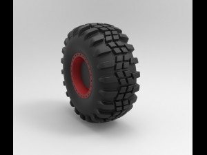 Offroad wheel 3D Model