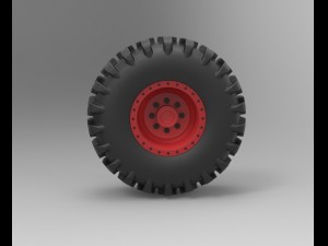 Offroad wheel 3D Model
