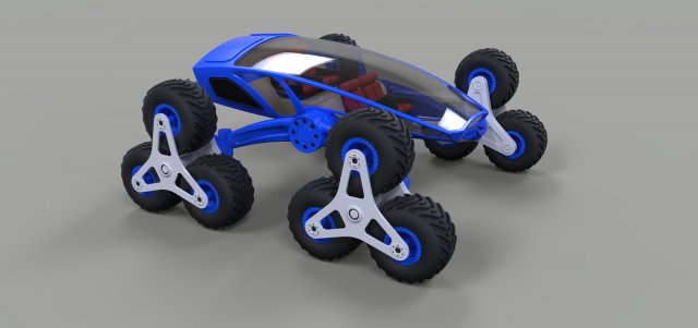 Rover ii 3Dモデル .c4d .max .obj .3ds .fbx .stl .blend