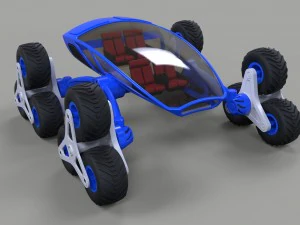 Rover ii 3D Model