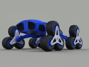 Rover ii 3D Model