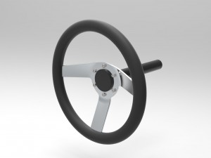 Stearing wheel 1 3D Model